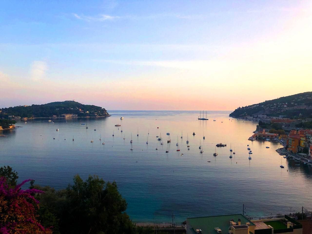 Swimming in the Bay of Villefranche